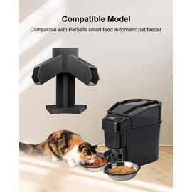 Cat Food Splitter Compatible with PetSafe Smart Feed, 2 Way Pet Meal Splitter, Dog Food Dispenser Easy Install and Balanced Feeding