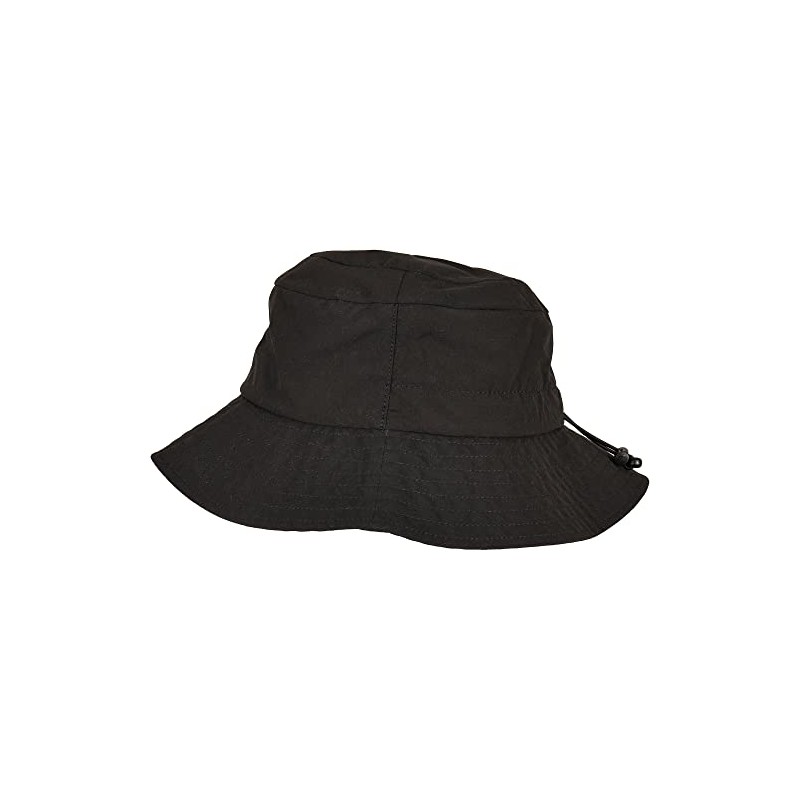 Flexfit Unisex Elastic Adjuster Bucket Hat, black