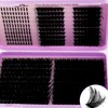 Lash Clusters Kit with Spikes Left and Right 100D Fluffy
