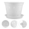 SUPVOX 5sets Orchid Pots Garden Planter with Drainage Holes Use