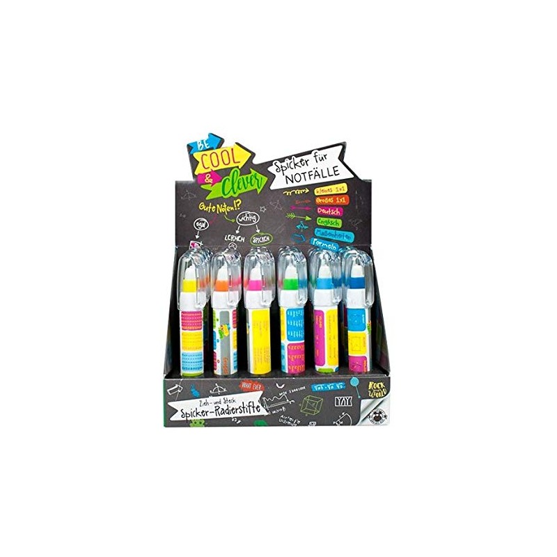 TRENDHAUS Spicker Eraser Pen, Pull and Stick Eraser. Price per