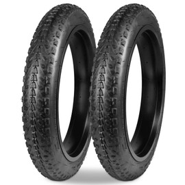 MAKELEN 2 Pack E Bike Tire Fat Bike Tire 27.5x3 Strong Grip Electric Bicycle Tire for Mountain Snow and Beach Bike