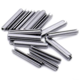 D2.5 (2.5mm x 18mm) Slotted Spring Pin (Heavy) - Stainless Steel (A1) (Pack of 20)