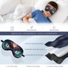 NganSuRong 2 Pcs Dinosaur Dragon Eye Mask Sleep Mask, Funny
