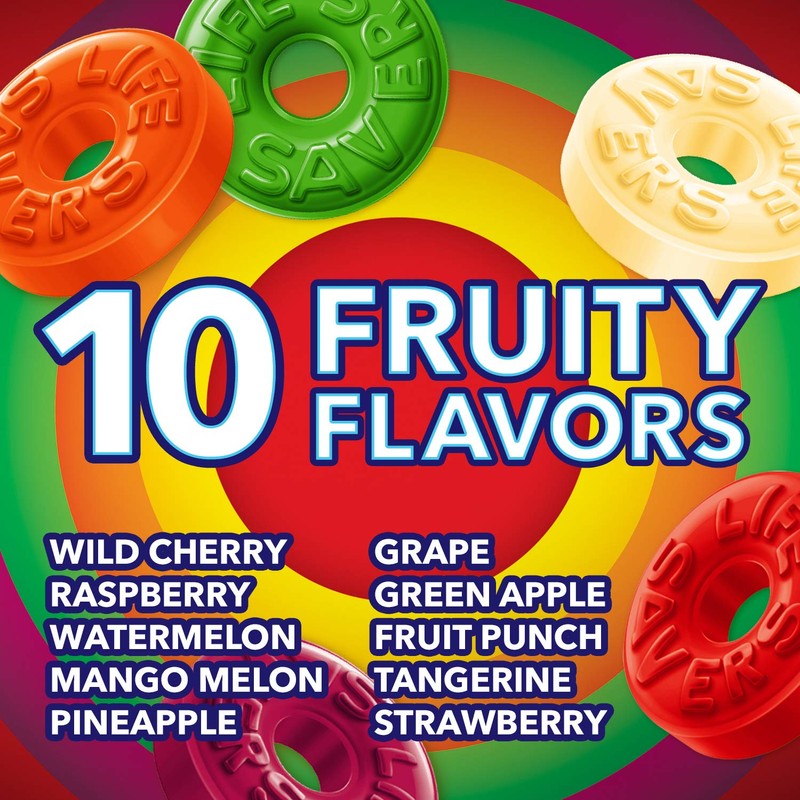 LifeSavers 5 Flavors Hard Candy, 14.5-Ounce Bag