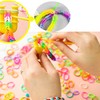 AIEX 600 Pieces S Clips Loom Bands Clips Rubber Band