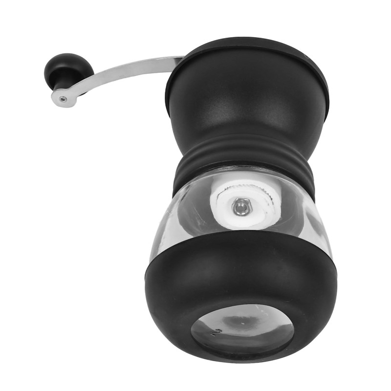 Manual Coffee Bean Grinder Portable Stainless Steel Silicone Easy to