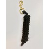 6ft Brown Cotton Horse Pony Lead Rope with Brass Clip