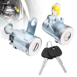 Door Lock Cylinders with 2 Keys for Toyota Tacoma, Front Driver and Passenger Side Door Lock Cylinder Kits Replacement fit 1995-2004 Tacoma 2WD & 4WD Replace 6905135070,DL-107,DL108R