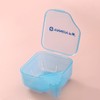 YANDY Denture Bath Box Cup, Complete Clean Care for Dentures,
