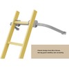 Lusheer Ladder Stabilizer Accessory for Roof Gutter, Wing Span/Wall Ladder