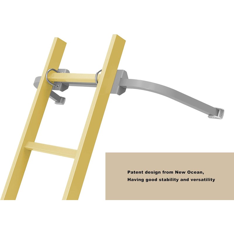 Lusheer Ladder Stabilizer Accessory for Roof Gutter, Wing Span/Wall Ladder