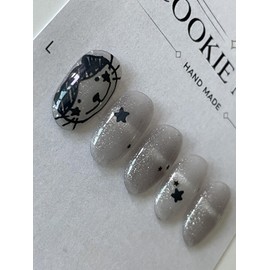 ⭐️ [Kichistar Byulnyangyi] Nail Tips posted by Byeolnyangyi ⭐️ - Short Coffin / ⭐️ 별냥이가 쏘아올린 [키치스타 별냥이] 네일팁 ⭐️ - 숏코핀