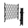 Single Folding Security Gate, 50" H x 75" W Flexible