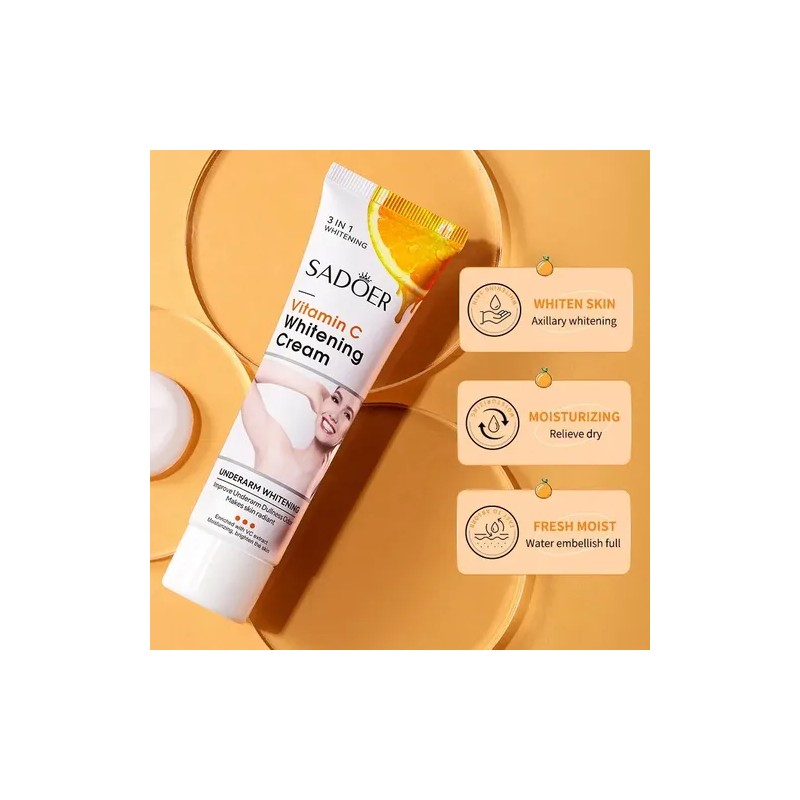 Aclarante Blanqueador Niacinamida Vc Pezon Cuello Axila 50g