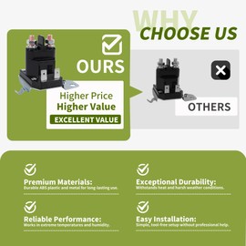 725-06153A 12V Starter Solenoid Compatible with Cub Cadet XT1 XT2 Enduro RZT LT1 ZT1 ZT2 MTD Troy-Bilt Craftsman Yard Man Machines Zero Turn 725-06153A 725-06153