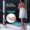 Hi-Na 3ft/5ft/6ft/8ft10ft Collapsible Shower Threshold Water Dam Water Barrier for