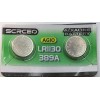 2 PACK LR1130 1.5V ALKAKINE BATTERY (EXP 12/30) 189 D189A