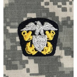 US Navy Officer / Chief Warrant Officer Embroidered Cap Military Patch