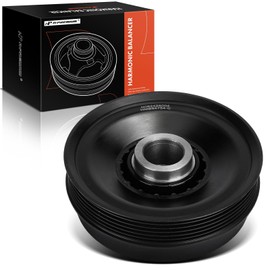 A-Premium Engine Harmonic Balancer Crankshaft Pulley Compatible with Mini Cooper 2002-2008 1.6L, Engine Code W11B16A