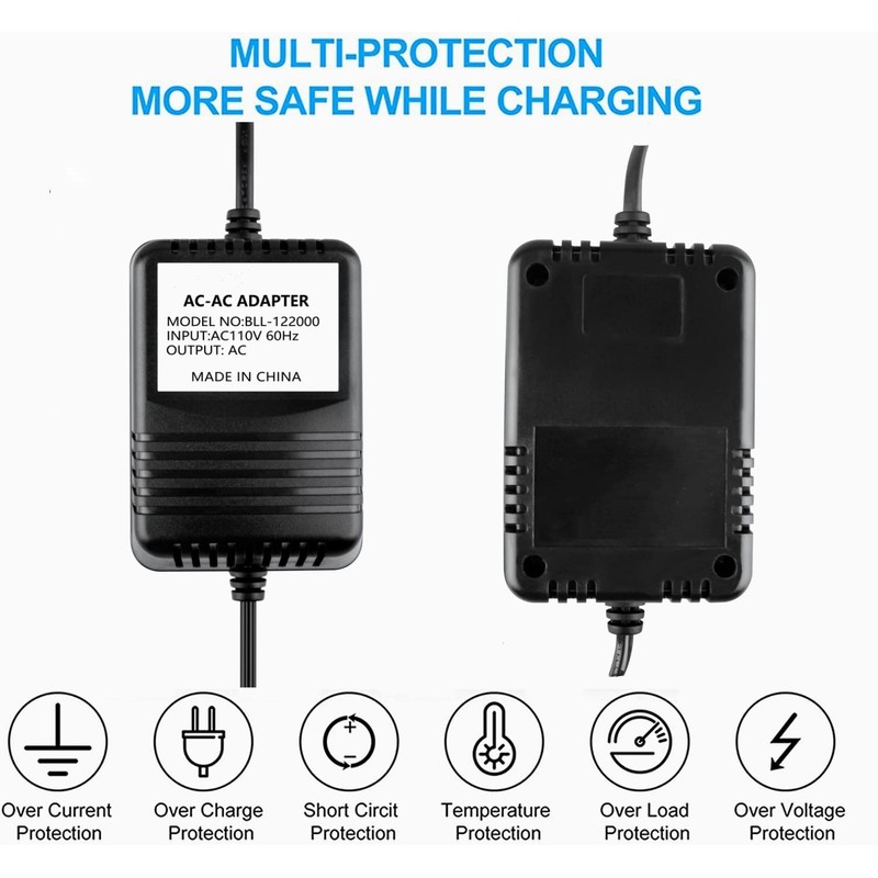 Jantoy AC to AC Adapter Compatible with VTech Handset CS6114