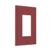 Wmhusu Outlet Covers Burgundy Red 1 Gang Wall Plate Single
