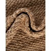 Unique Loom Chunky Jute Collection Area Rug - Amanda (5'