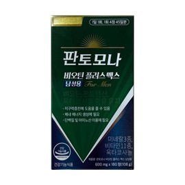 Fantomona Biotin Plus Max Men's 600mg x 180 tablets 1 / 판토모나 비오틴 플러스 맥스 남성용 600mg x 180정 1개