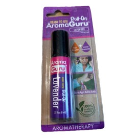 Aroma Guru Roll On LAVENDAR Aromatherapy 100% Pure & Natural Essential Oil