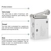 TAILONZ PNEUMATIC 2 Position 3 Way 1/4 Inch Roller Pneumatic