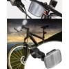 HSIXHAF Bicycle Reflectors Front and Rear, 7 Pieces Bicycle Reflector