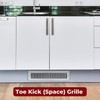 Fits 2x12 Duct Opening | Toe Kick Vent Cover by