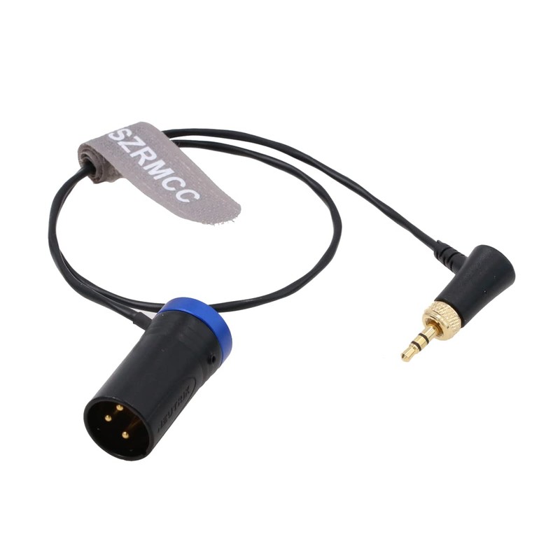 SZRMCC Low Profile XLR 3 Pin Male to Latch 3.5mm