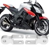 Qiilu Shock Absorber Height Extension Extender 2pcs Motorcycle Shock Absorber