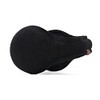 180s Men's American Wool Behind-the-Head Ear Warmer (Brown Tweed)