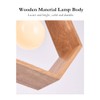 Chrasy Wooden Pendant Lamp Modern Ceiling Light Wood Lampshade Classical