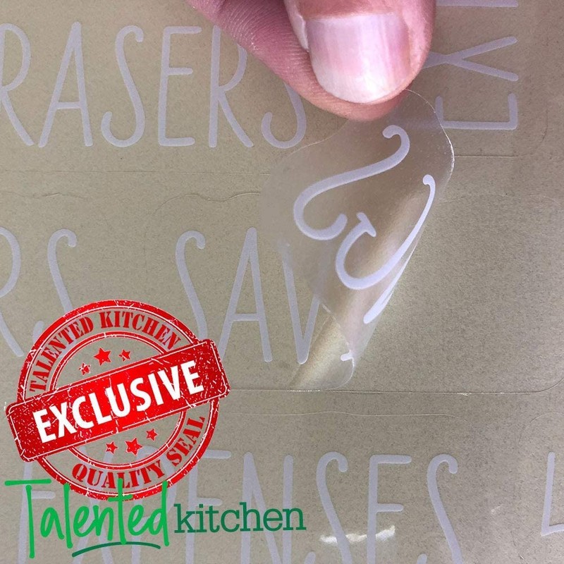 Talented Kitchen Storage Labels for Office & Crafts - 142-Pack