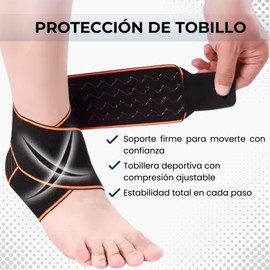 VELOSSIA Sport-Knöchelbandage zur Kompression, verstellbare Stabilisatoren für Fußball, Volleyball und Achillessehne, verstellbar für beide Füße, Ankle Brace Sport (klein)