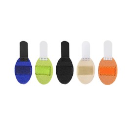 MUNSKT 5-Pack Colorful Finger Splints Fits Thumb, Index, Middle, Ring & Pinky for Broken, Sprained Fingers, Arthritis