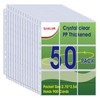 50 Pack,9 Pocket Page Protector, Trading Card Sleeve, Baseball Card