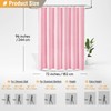 BTTN Extra Long Shower Curtain, 96 Inch Long Boho Farmhouse
