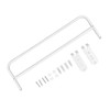Double Rod Towel Rack Space Aluminum Rustproof Double Towel Bar
