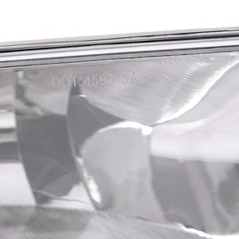 CHEDA 2Pcs Clear Bumper Driving Fog Lights Fit Chevy 2007-2013 Silverado 1500 2500HD 3500HD Avalanche Tahoe Suburban w/Switch Kit Assembly Fog Lamps Fit OE Factory Style only/Not fit LED Style