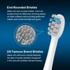FitMount 6 Pack Toothbrush Replacement Heads Compatible with WaterPik Sonic