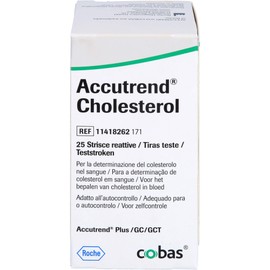 Accutrend Colesterol 25 Tiras