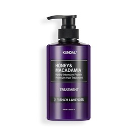 【KUNDAL/クンダル】Treatment 500ml (Bottle) #FrenchLavender #Honey&Macadamia #Protein #Nature #WeaklyAcidic #Moisturizing #Perfume Treatment