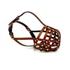 Genuine Leather Dog Muzzle for American Bully, Bully XL and