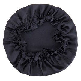 Schlafmütze Seide Mütze Schlaf Cap Hut mit elastischen Band Full Size für Haarpflege Kopfbedeckung