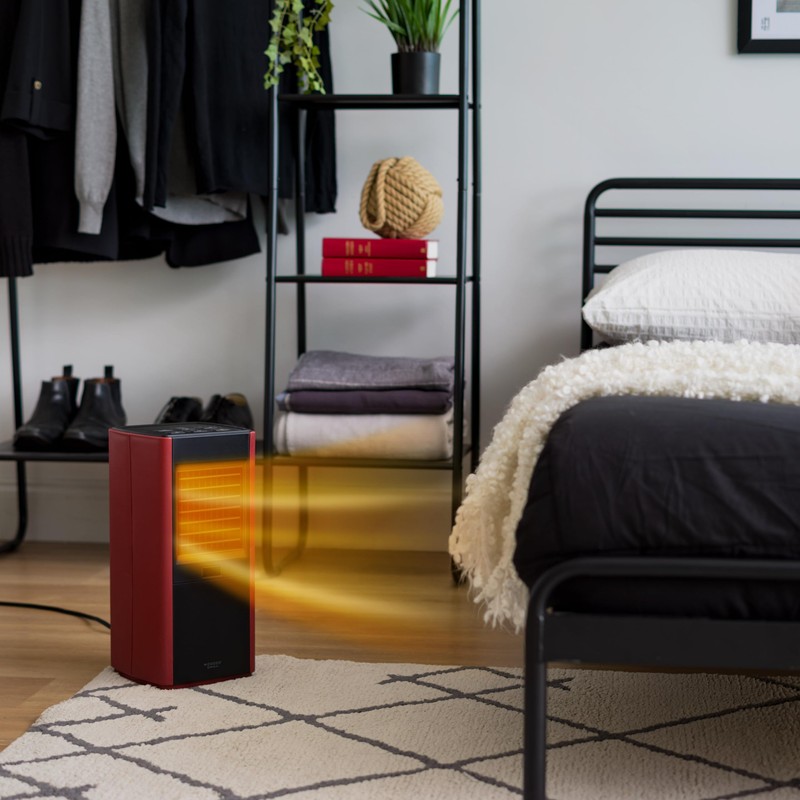IRIS WOOZOO Slim Portable Space Indoor Heater With Motion Sensor