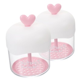 2pcs Foam Frother Facial Face Face Wash Bubble Machine Skin Care Bottles Facial Skin Cleansing Care Tool Liquid Soap Maker Facial Cleansing Tool Plastic Pink ORFOFE